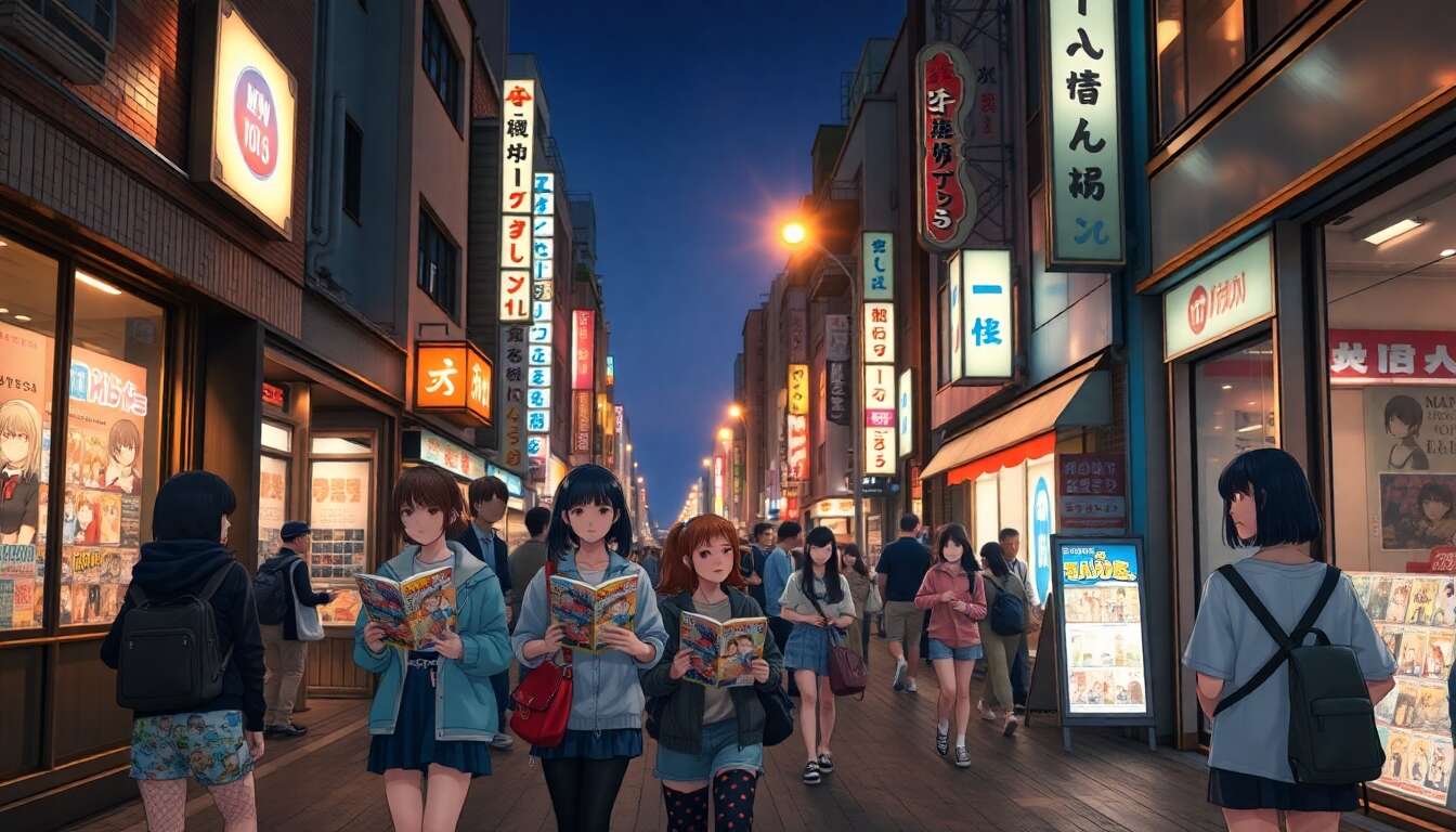 Découverte de l'univers manga