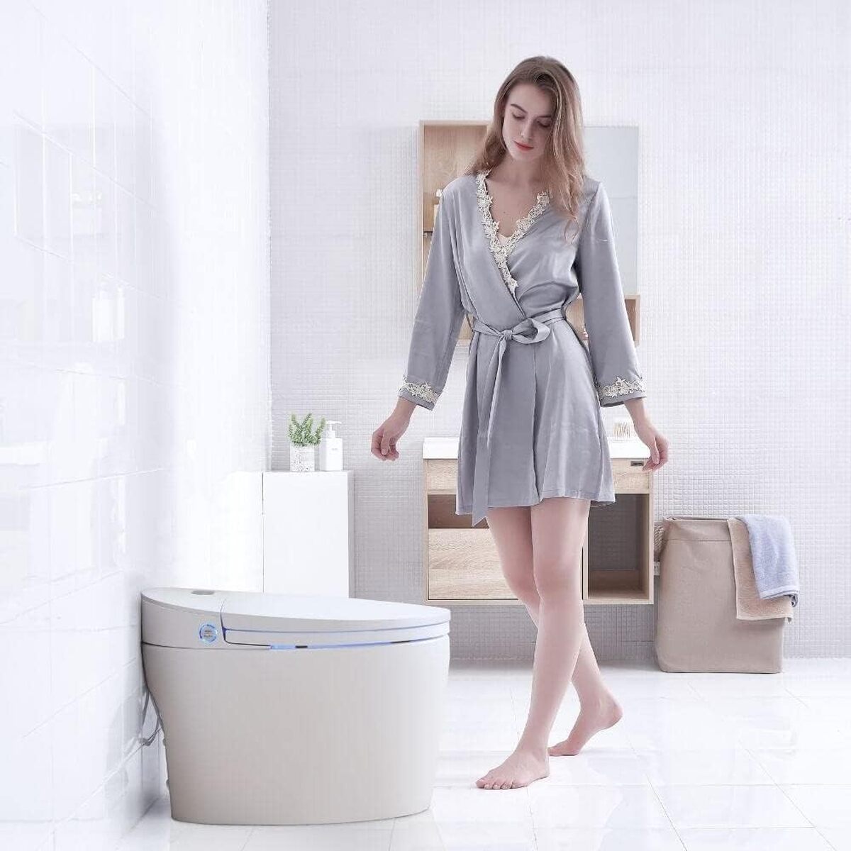 Test du WC japonais monobloc Luxe Diamond Toptoilet