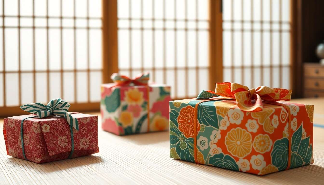 Guide complet sur le Furoshiki japonais : art de l'emballage textile