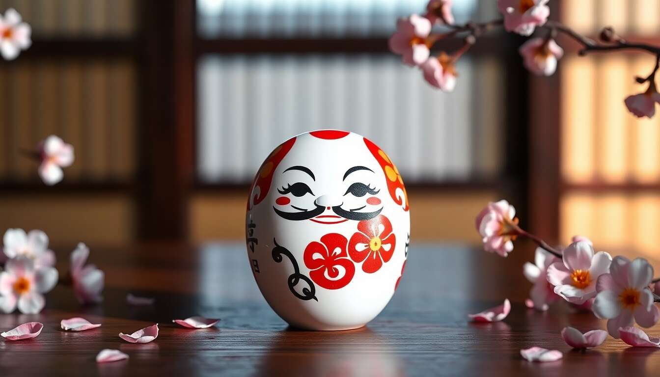 Découverte de la Poupée Daruma Japonaise