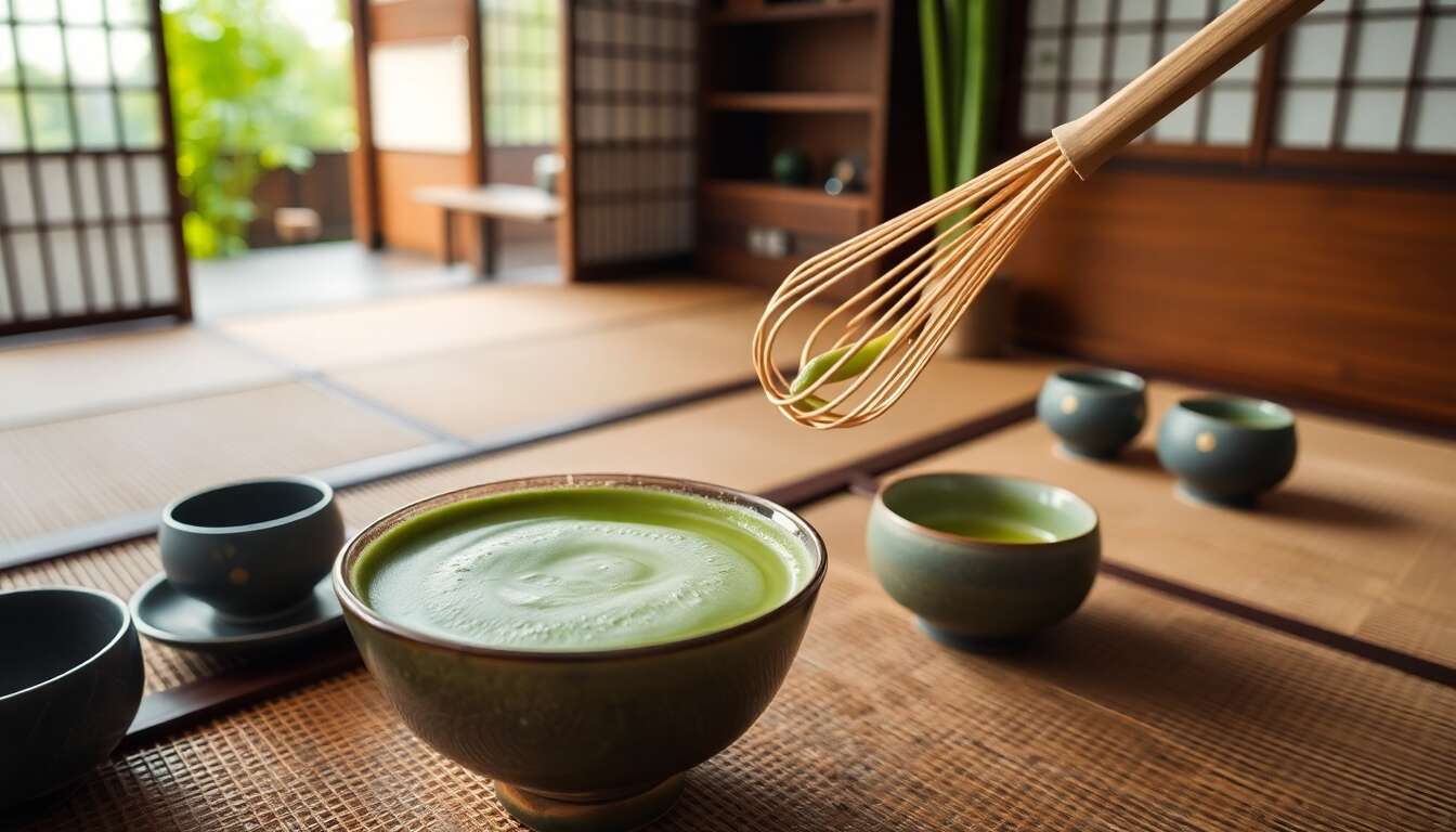 Découvrez l'art du thé matcha japonais : préparation et bienfaits