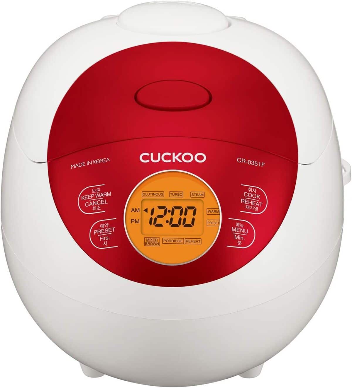 Test : cuckoo CR-0351F, cuiseur à riz compact et performant