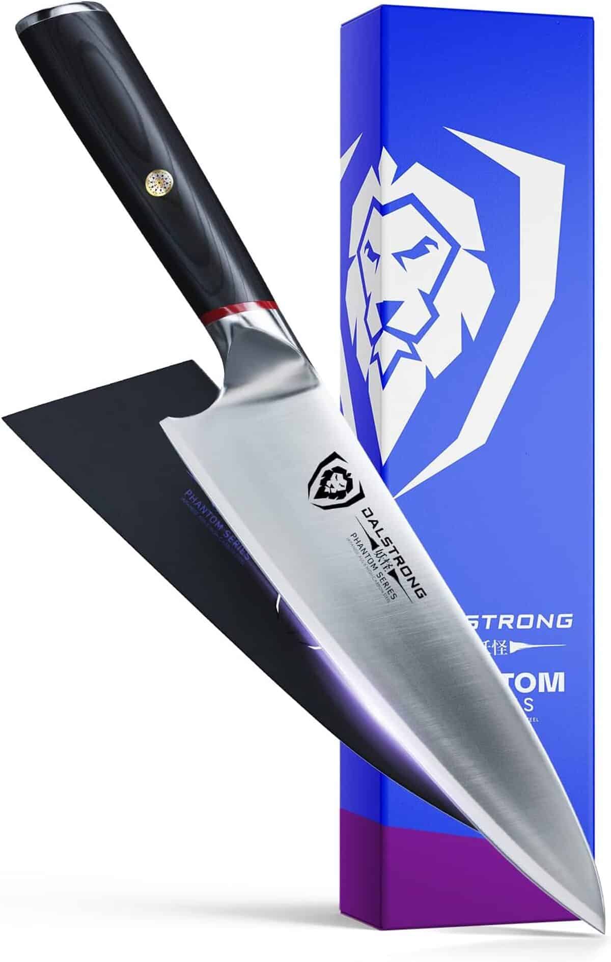 Test du couteau de chef Dalstrong Phantom 8 pouces
