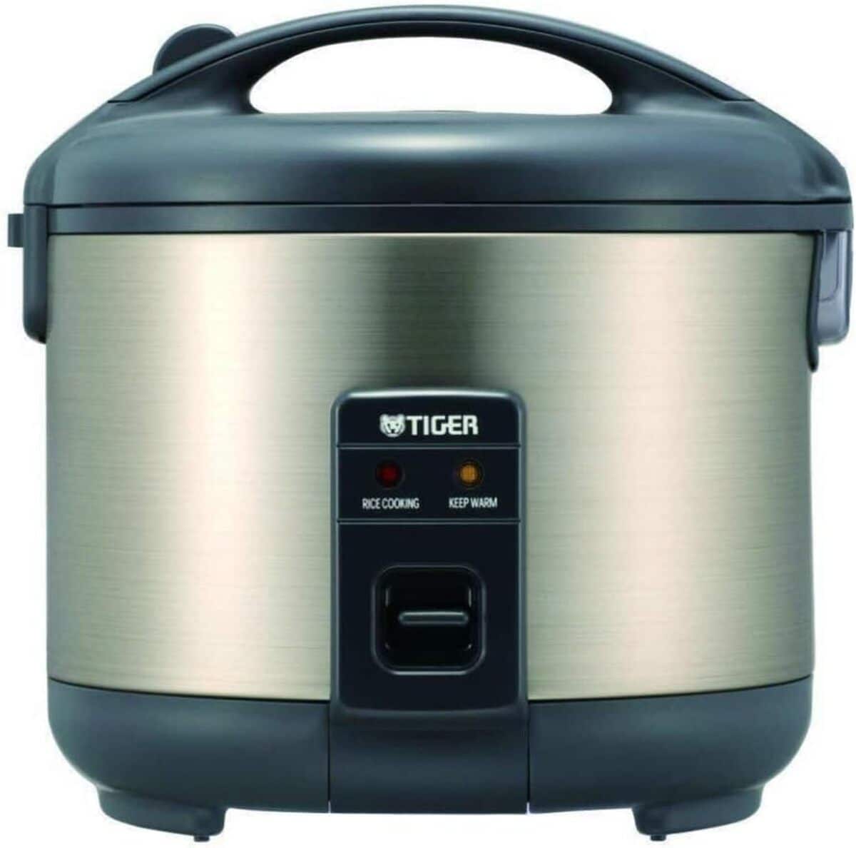 Cuiseur à riz 1.8L avec cuve métal et panier vapeur JAPAN X Kitchencook gris