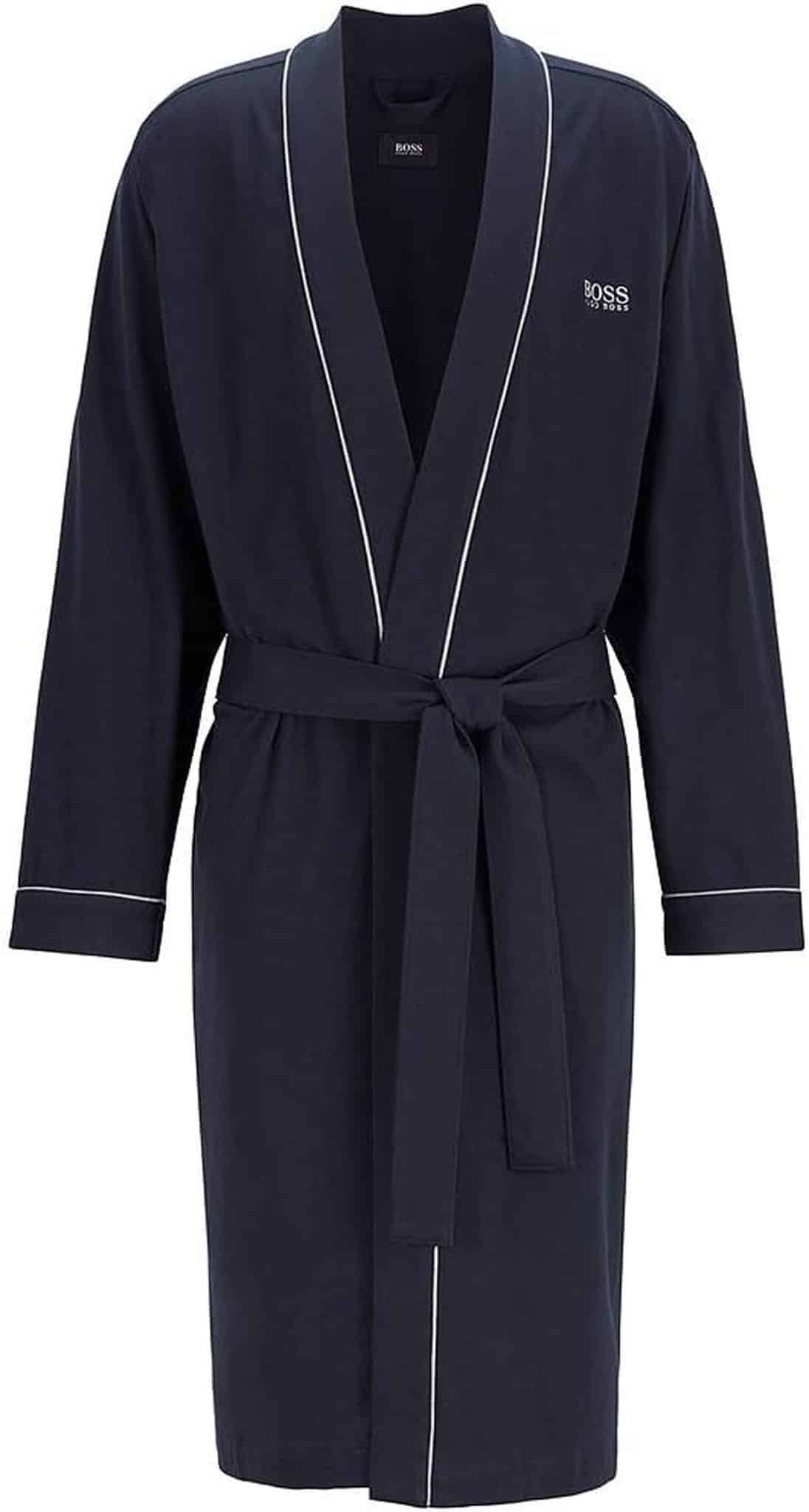 Test du peignoir BOSS Kimono BM en coton brossé