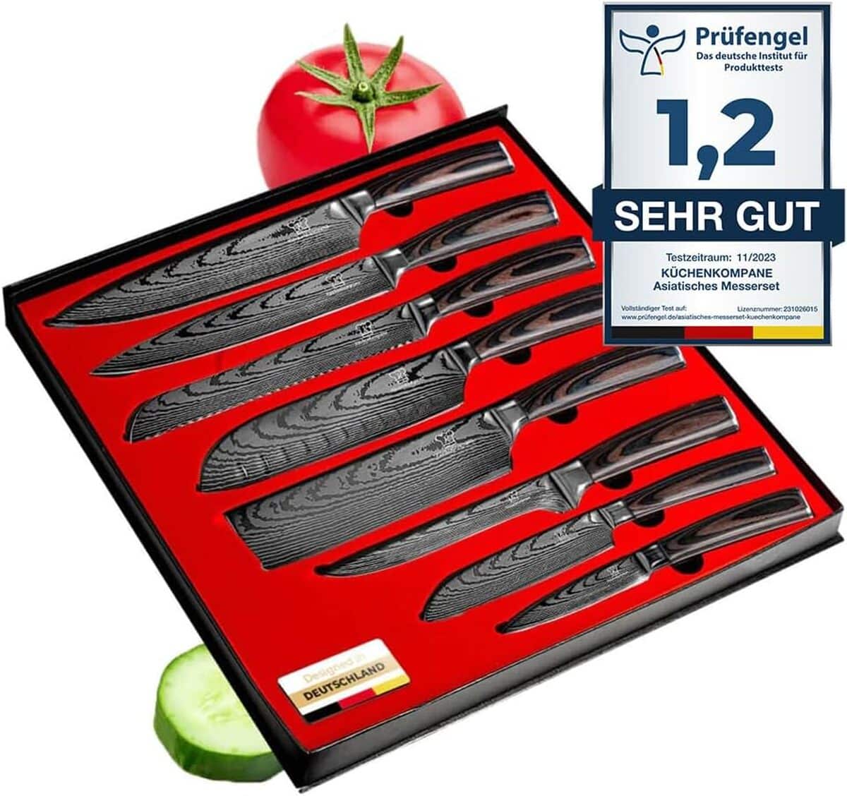 Test : set de couteaux Küchenkompane Kasshoku
