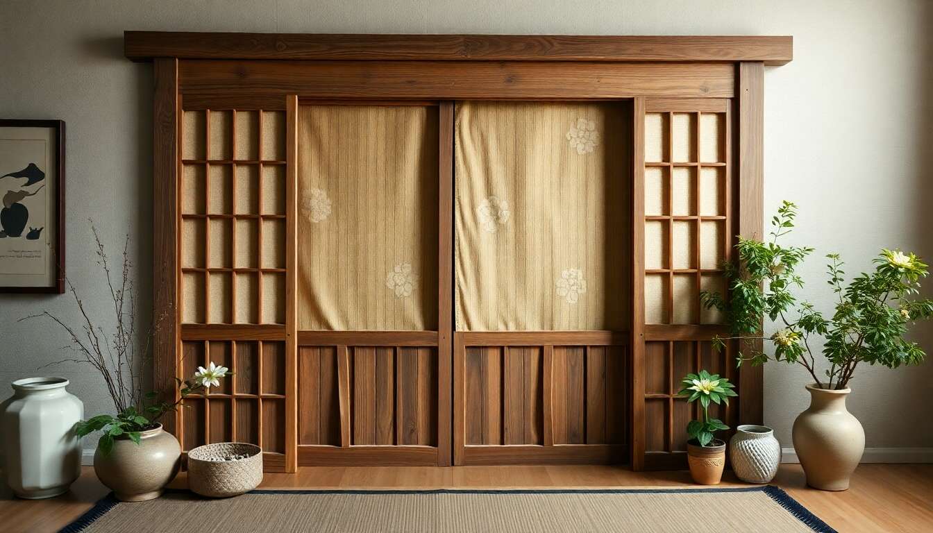 Décoration Zen : les secrets du paravent Byobu japonais
