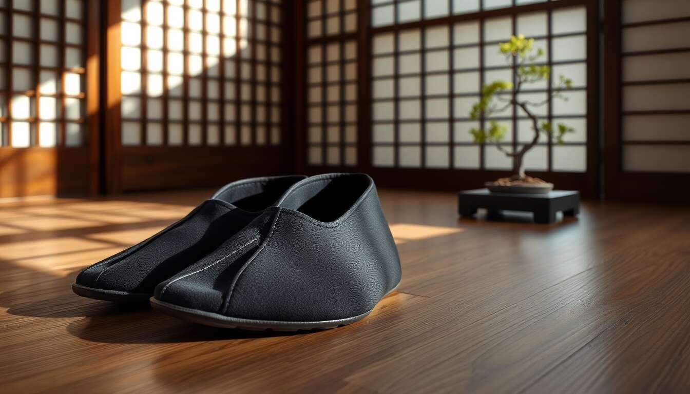 Jikatabi : chaussures traditionnelles des ninjas japonais