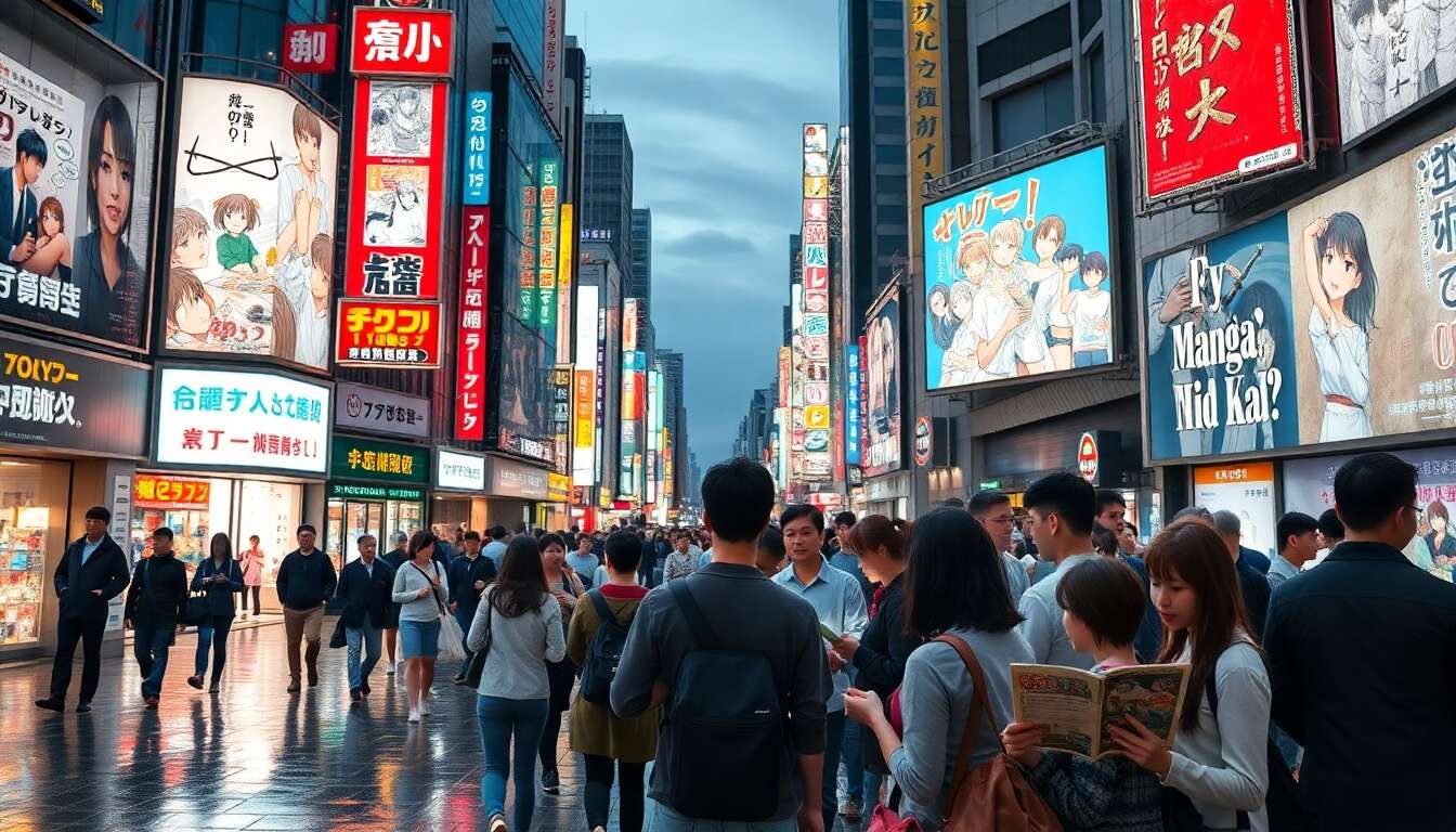 Impact des technologies modernes sur l'industrie du manga