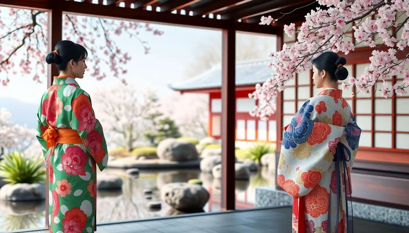 Comparer yukata et kimono : différences clés