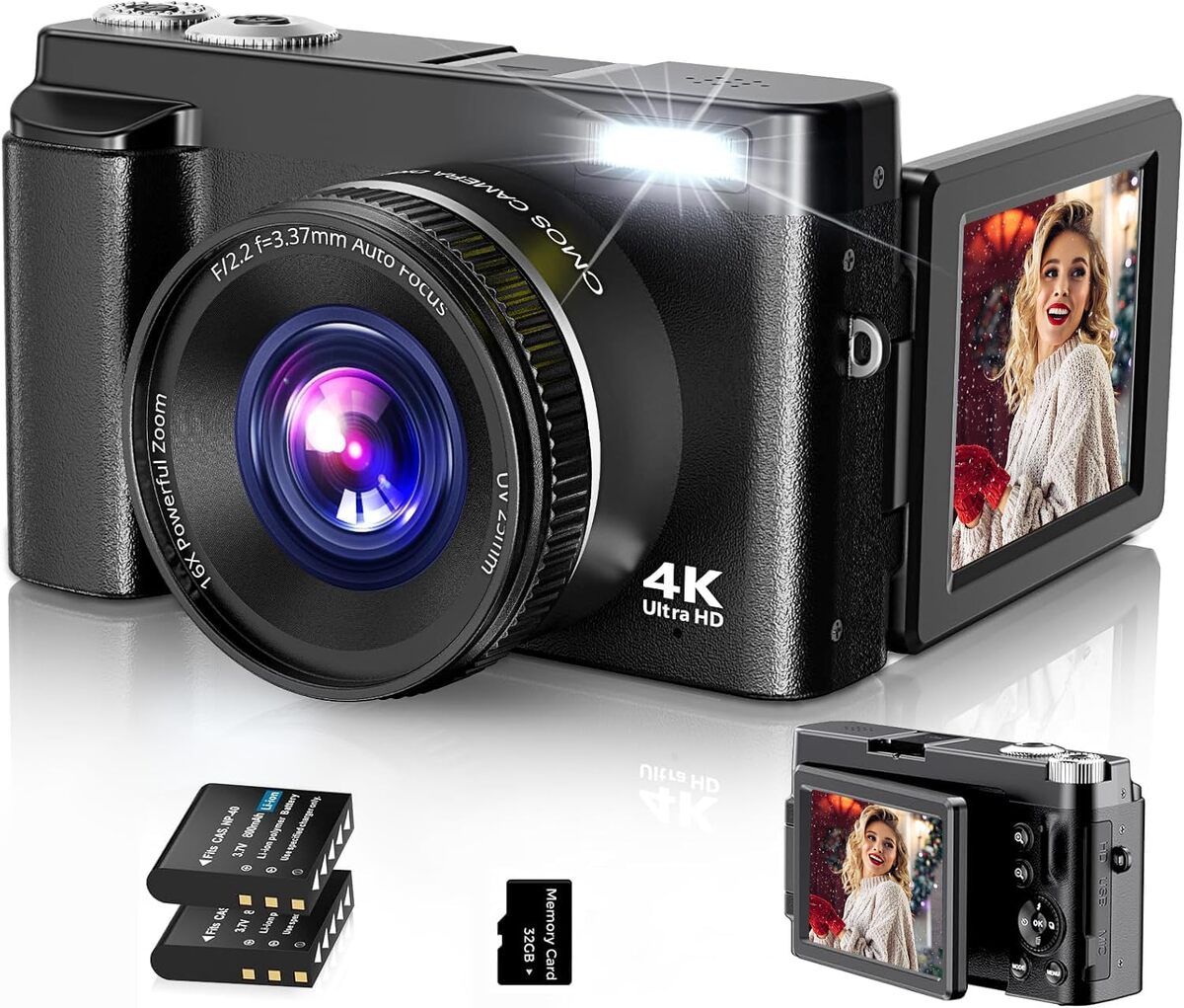 Test du caméra de vlogging 4K UHD : performance et fonctionnalité
