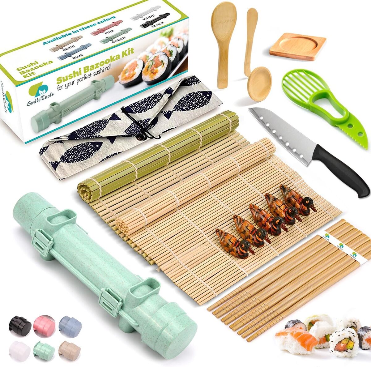 Test : kit sushi 22 en 1, l'indispensable pour la maison