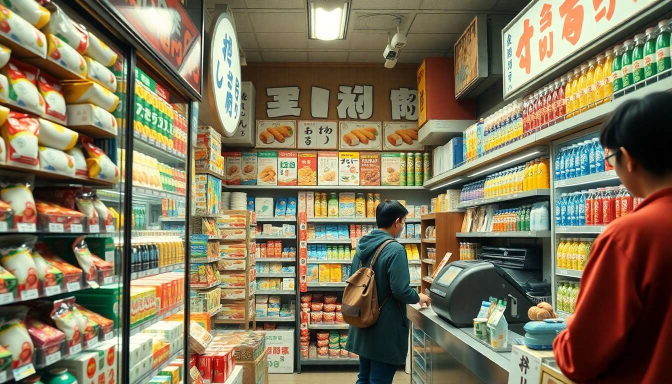 Découvrez les Konbini au Japon : la révolution des supérettes