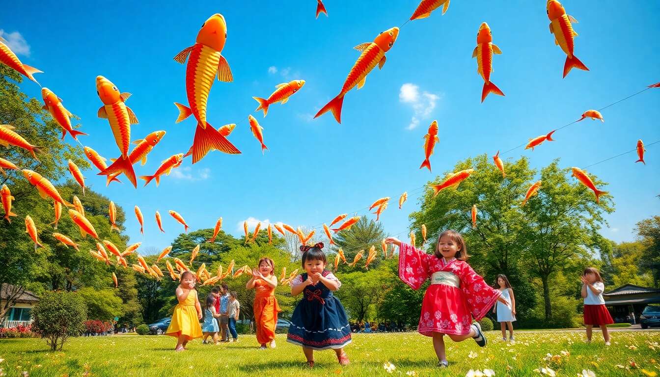 Kodomo no Hi : découvrez la fête des enfants au Japon