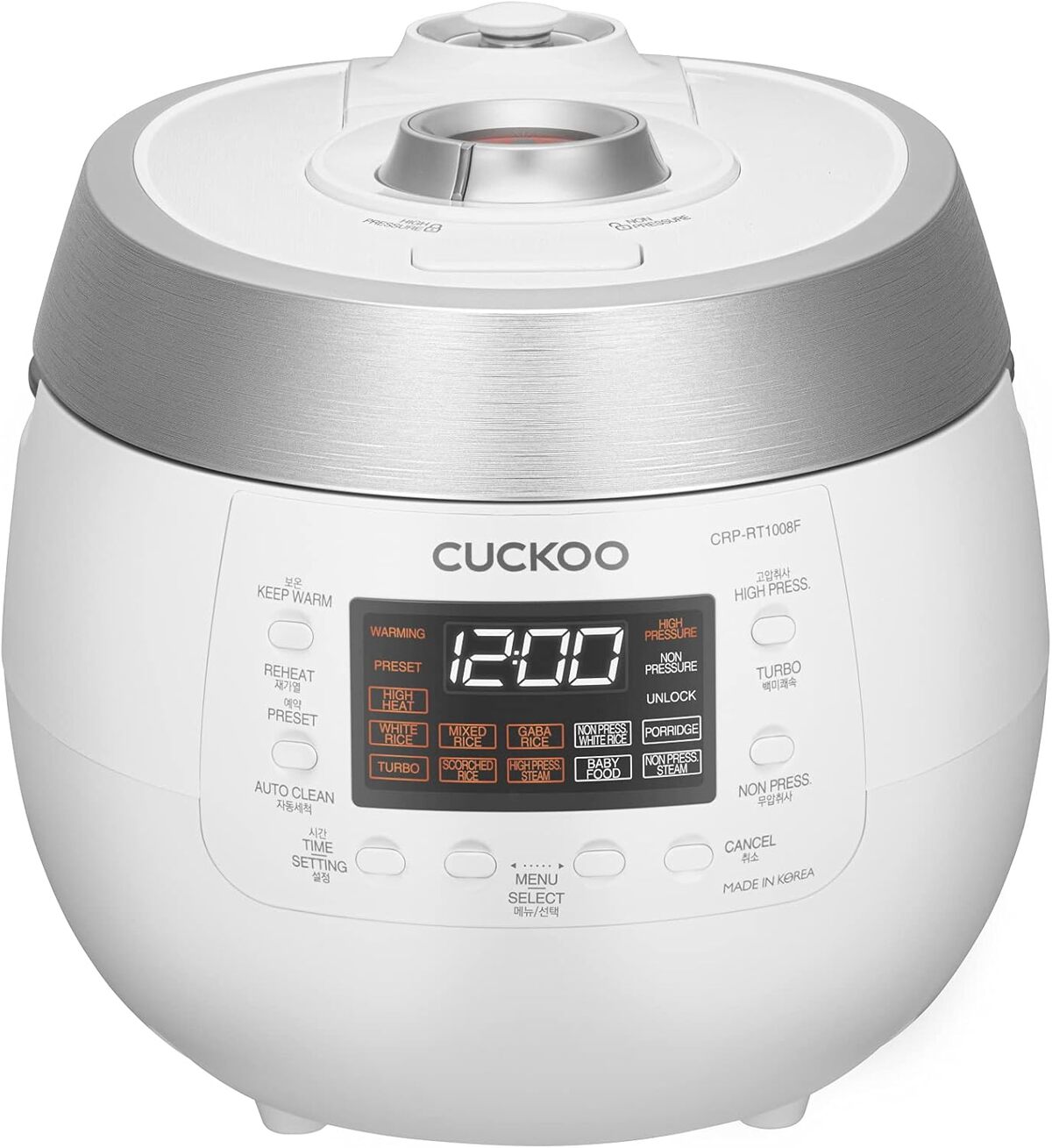 Test : cuiseur à riz numérique CUCKOO CRP-RT1008F