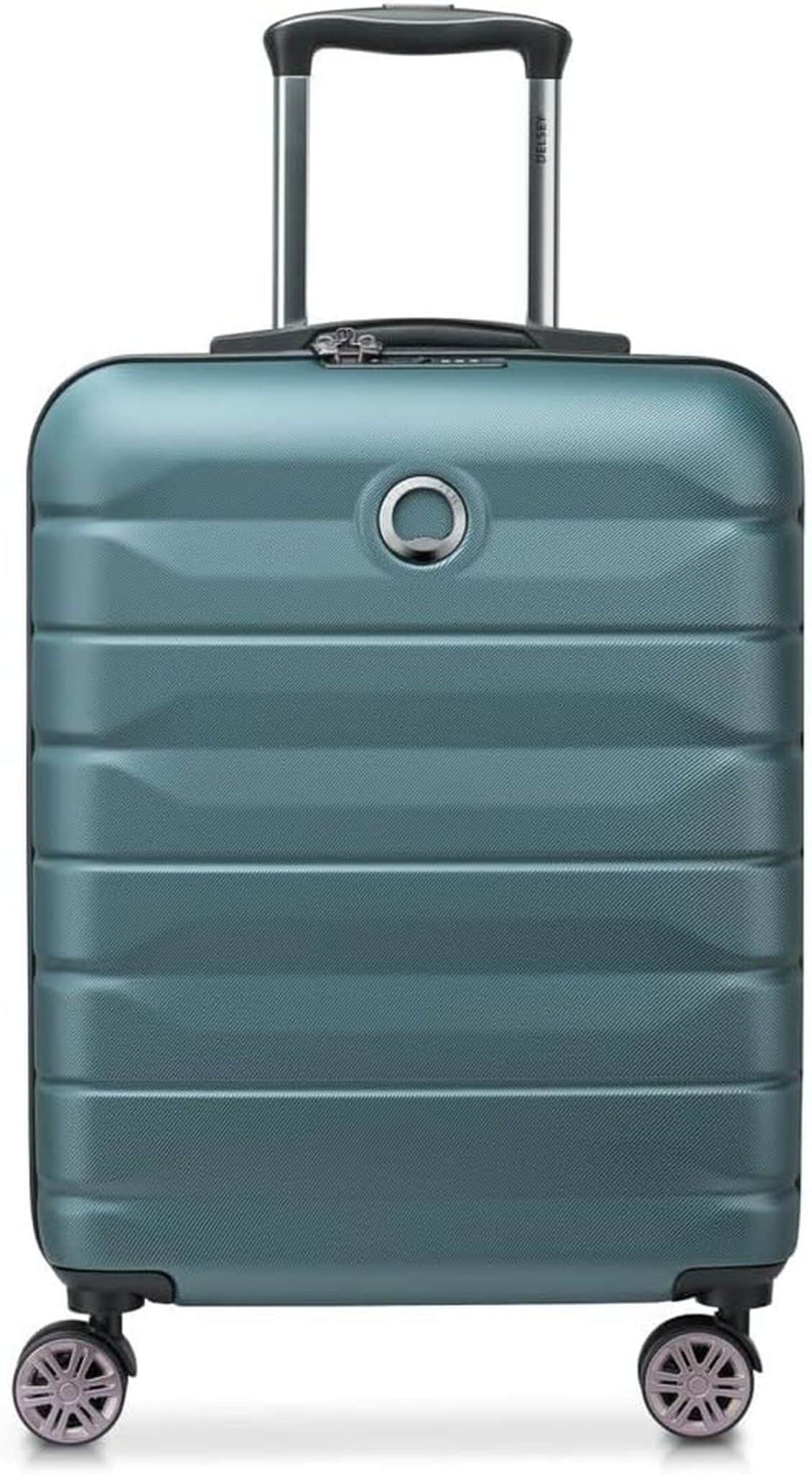 Test de la valise cabine Slim verte Delsey Paris Air Armour