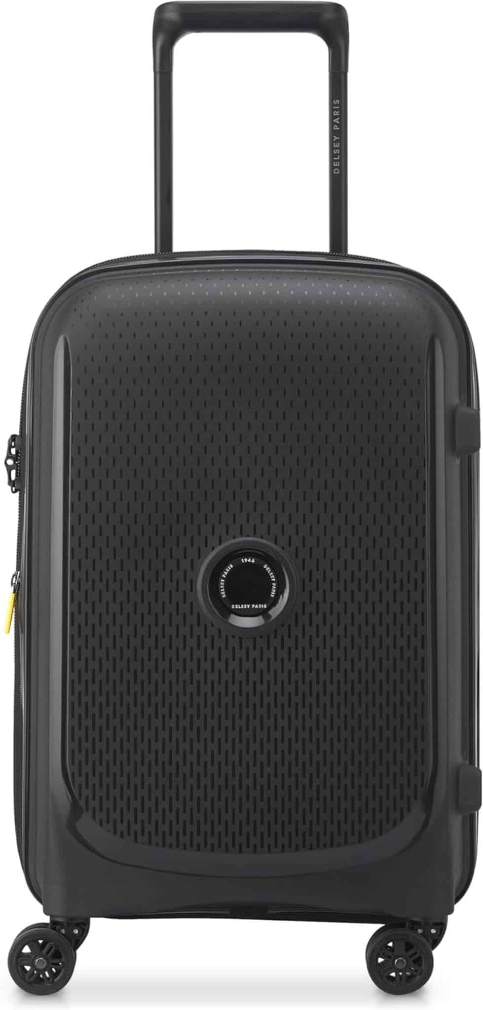 Test valise cabine rigide Delsey Paris Belmont Plus : matière recyclée et recyclable