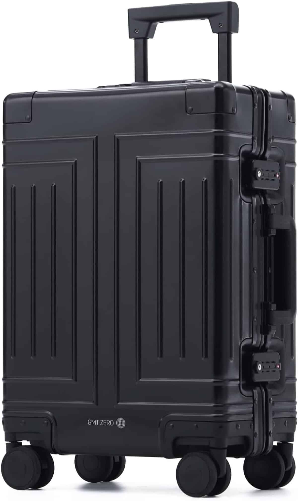Test de la valise cabine GMT Zero 20" en aluminium noir
