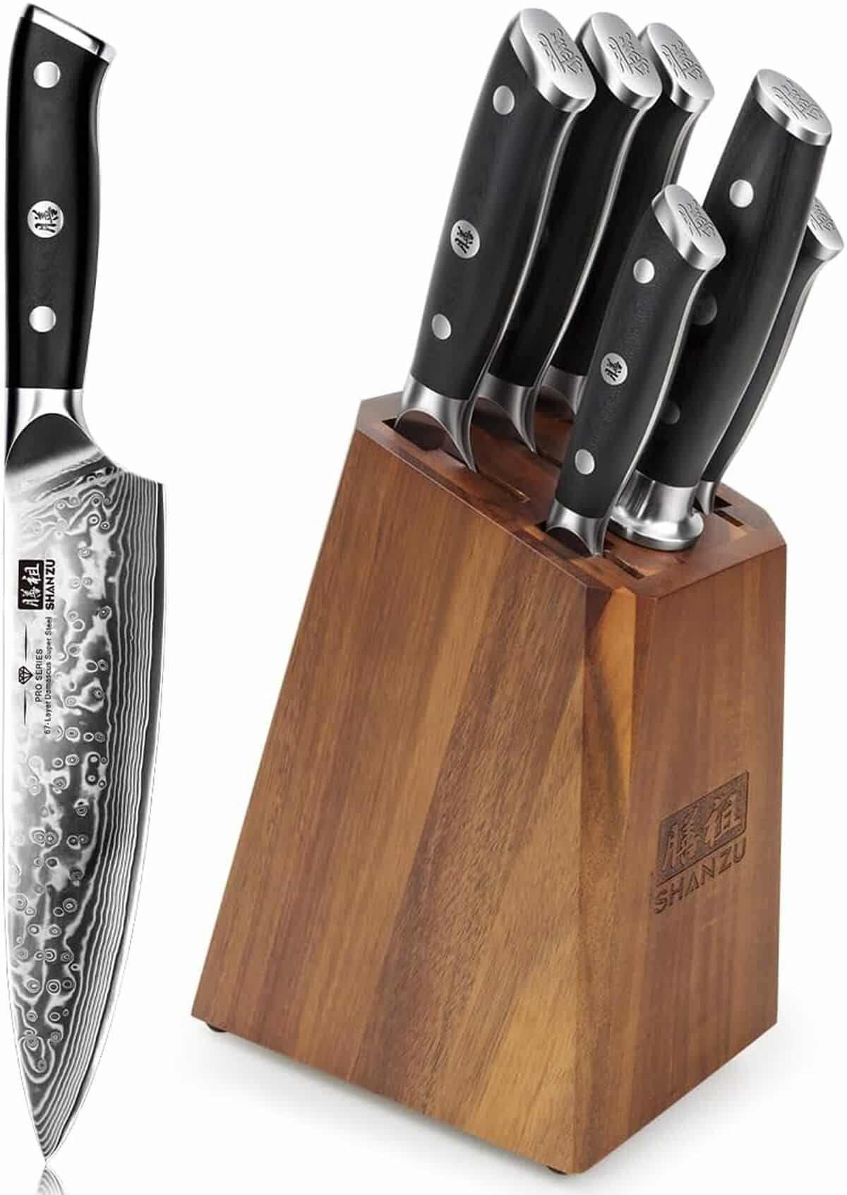 Test du set de couteaux de cuisine SHAN ZU PRO Series