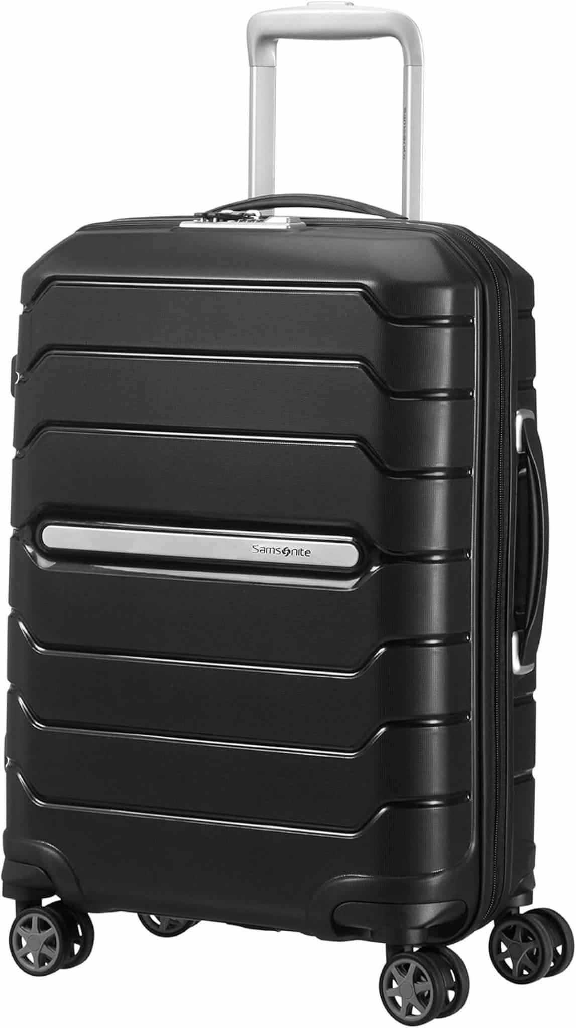 Test Samsonite Flux : spinner S extensible 55 cm, 44 L noir
