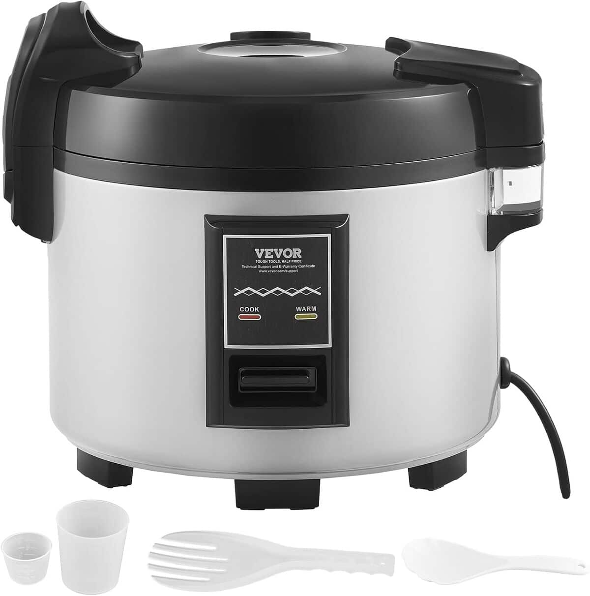 Test du cuiseur à riz Vevor 45 tasses pour restaurant