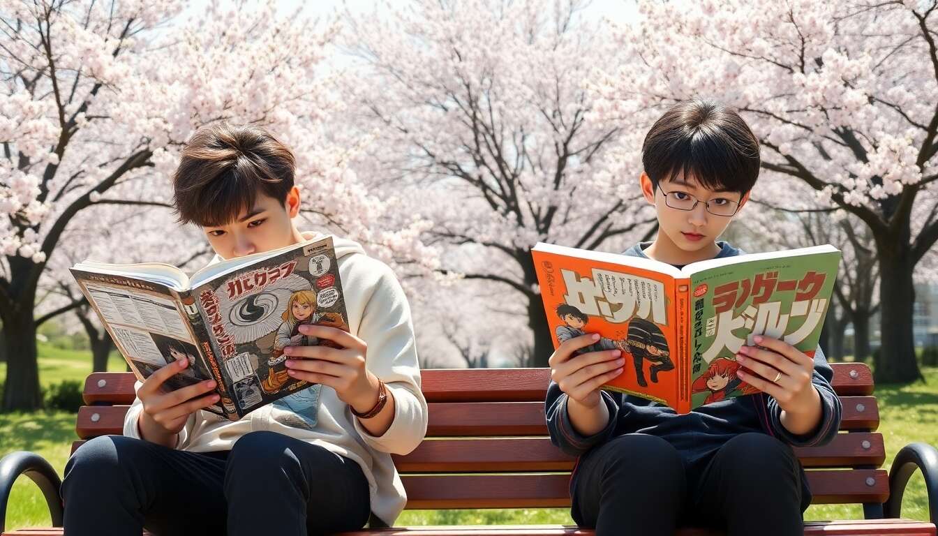 &eacute;volution des genres : mangas seinen et shonen