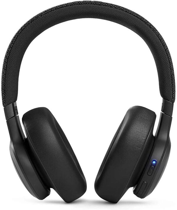 JBL Live 660 NC – Casque audio circum-auriculaire sans fil – Écouteurs Bluetooth avec réduction de bruit et commande pour appels – Autonomie jusqu'à 50 heures – Noir