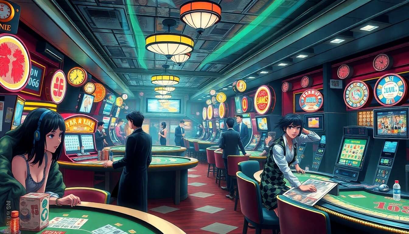 Personnages marquants et anti-h&eacute;ros au casino