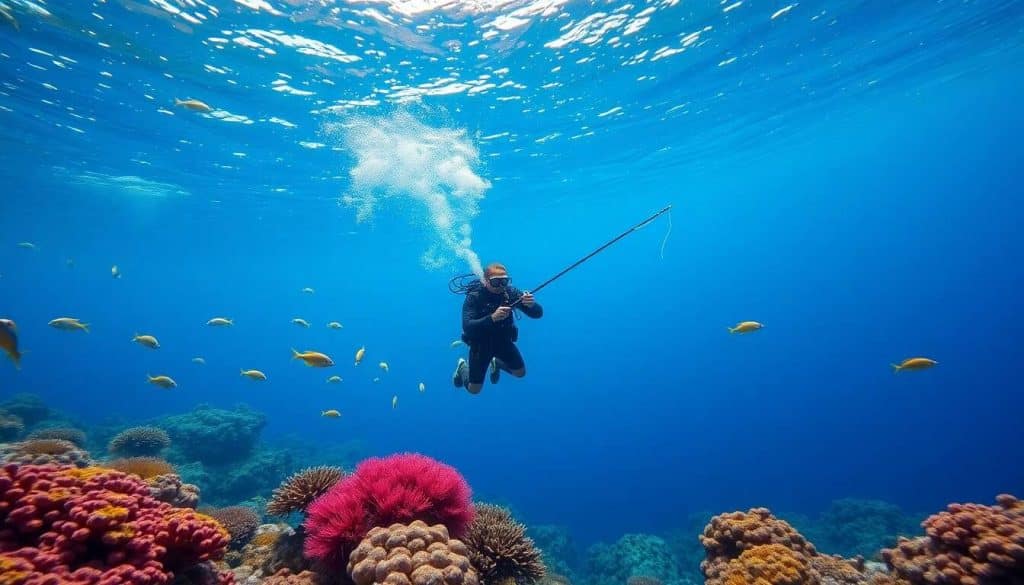 Chasse sous-marine à Okinawa : expérience inoubliable