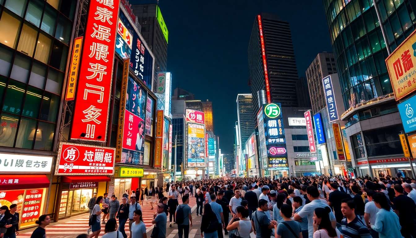 Vibrer au rythme &eacute;lectrique de shibuya