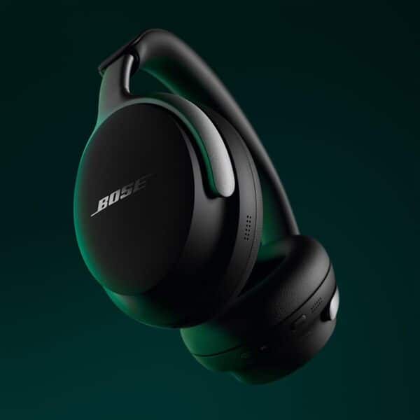 Bose QuietComfort Ultra Headphones, Casque sans fil à réduction de bruit avec audio spatial, Casque Bluetooth confortable avec micro intégré, jusqu’à 24 h d’autonomie de la batterie, Noir