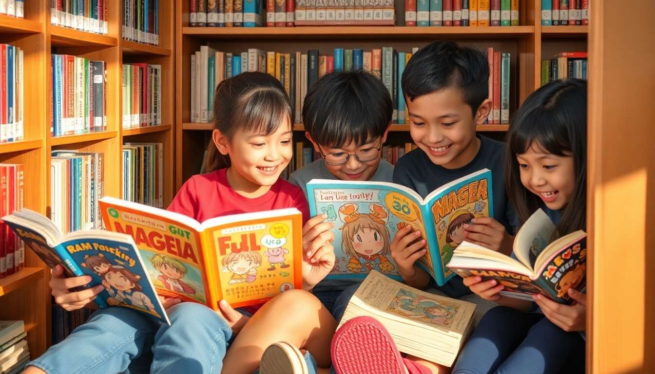 Les mangas kodomo pour enfants