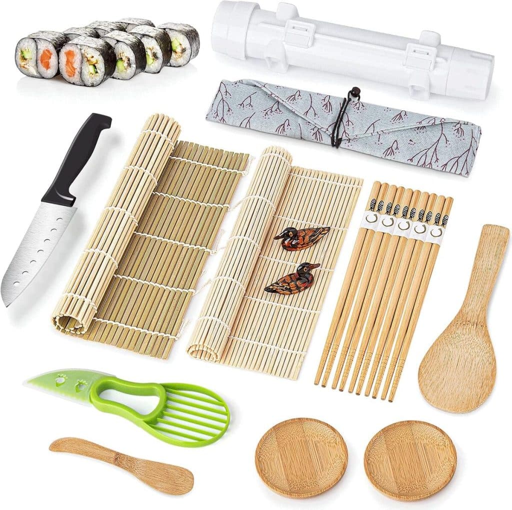 Test du kit de fabrication de sushis complet pour débutants