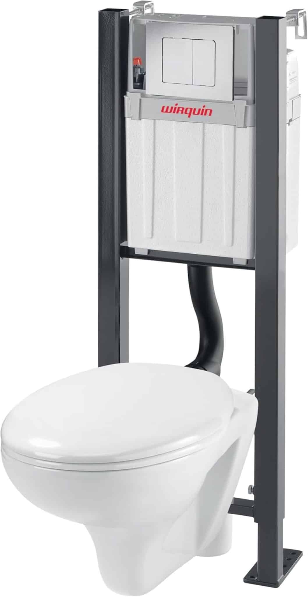 Test du pack WC suspendu Smart Rock Wirquin 55722933 : design et fonctionnalité
