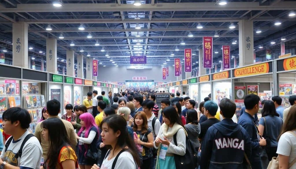 Émergence des salons dédiés au manga