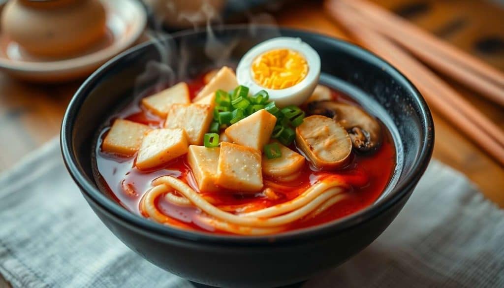 Recette d'udon au miso rouge : miso Nikomi Udon délicieux
