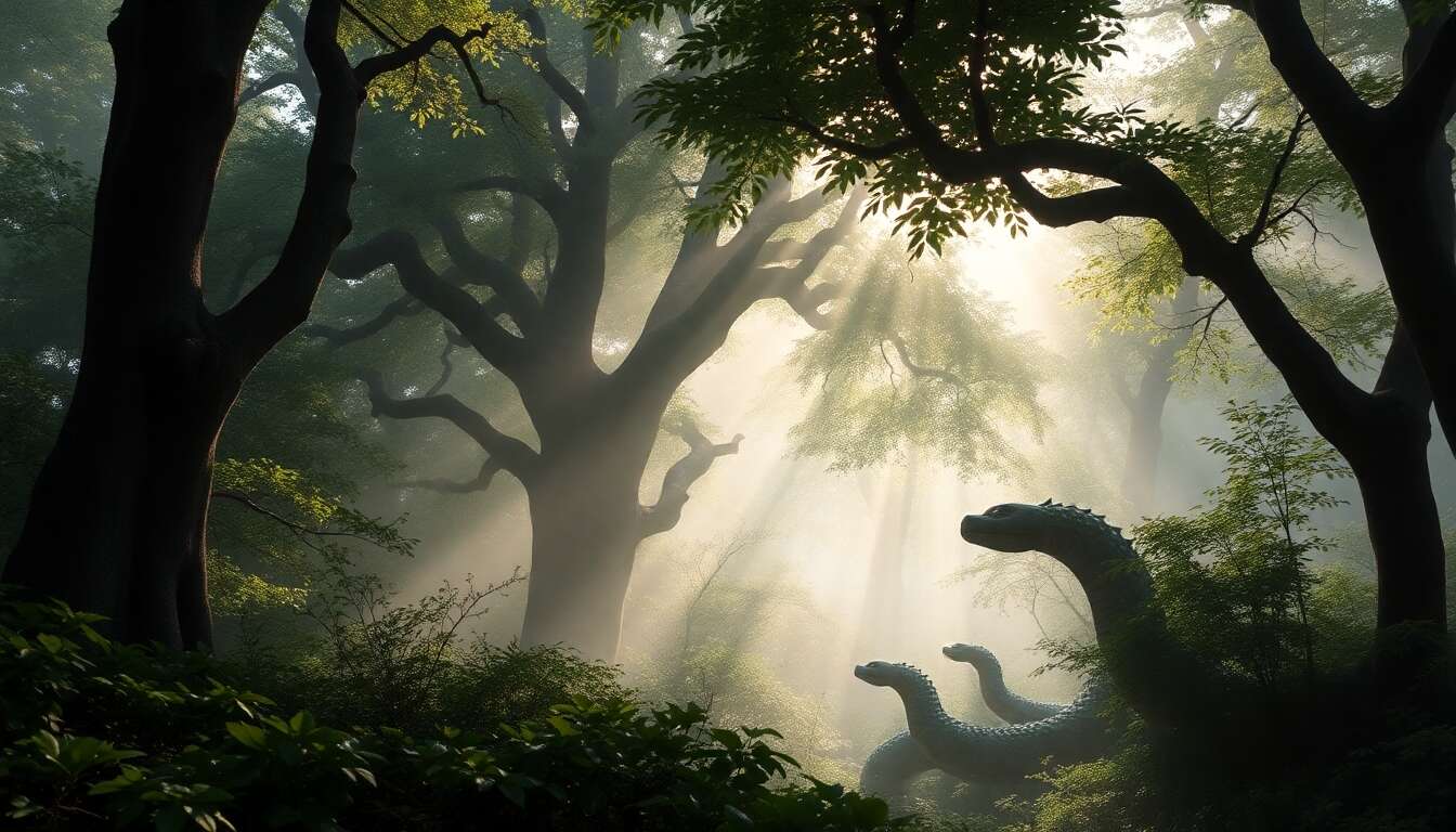 Impact et h&eacute;ritage du dragon &agrave; huit t&ecirc;tes dans le folklore japonais