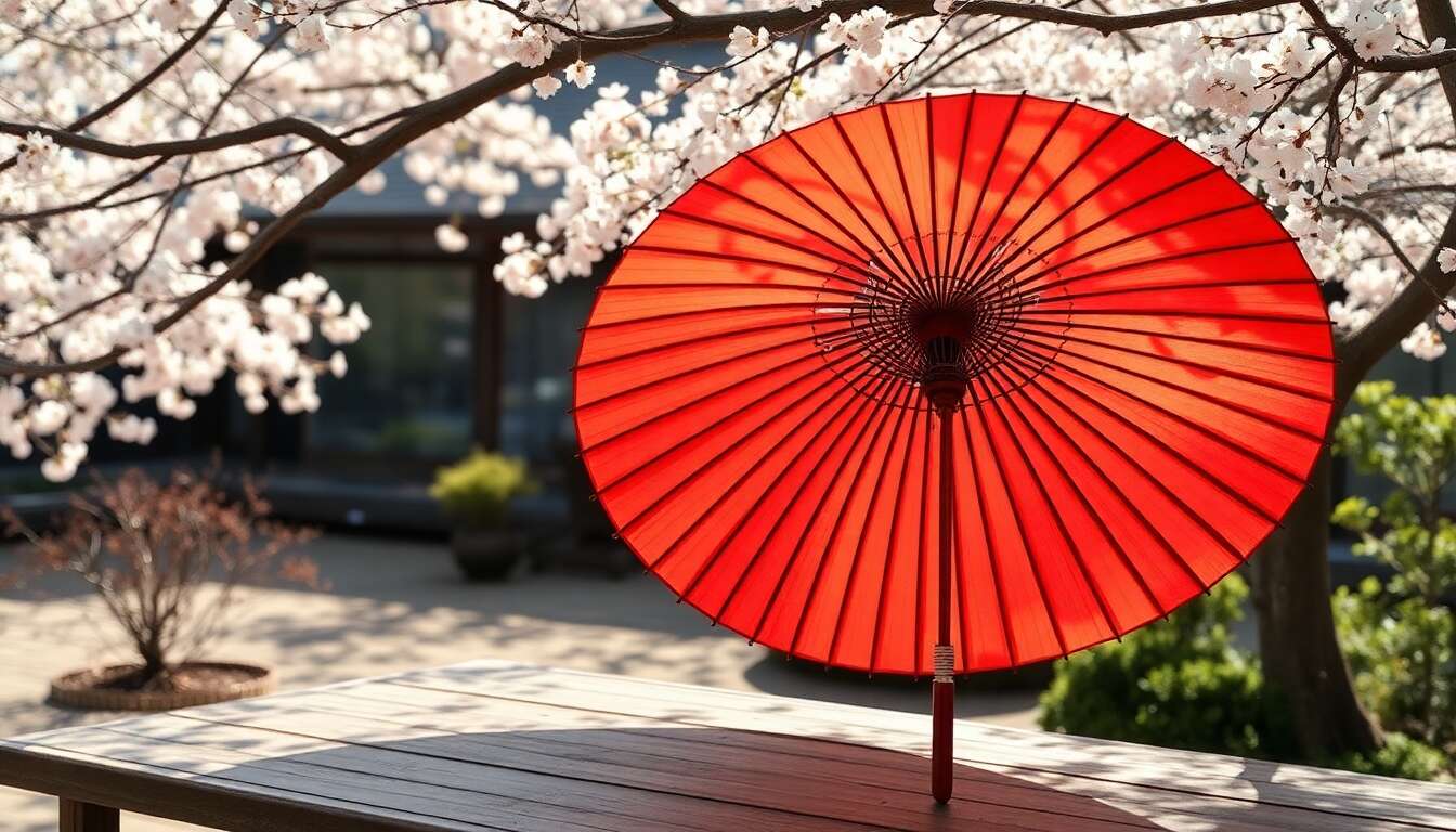 Parapluie Wagasa : le charme traditionnel japonais