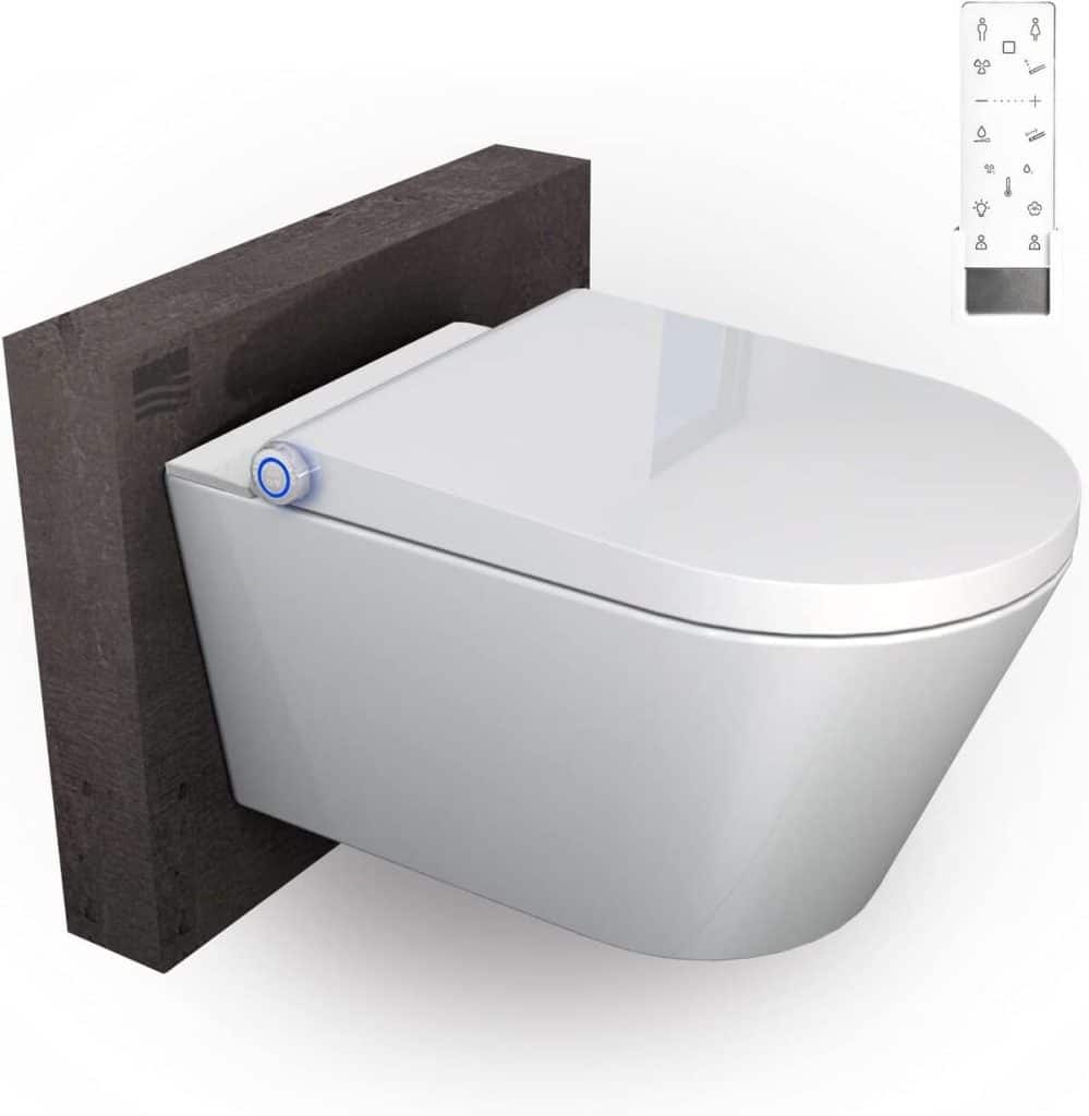 Test des toilettes japonaises Bernstein Pro+1102 : confort et innovation en céramique blanche