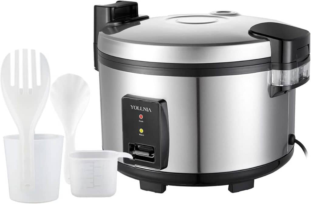 Test du cuiseur de riz Yollnia : grande capacité et performance