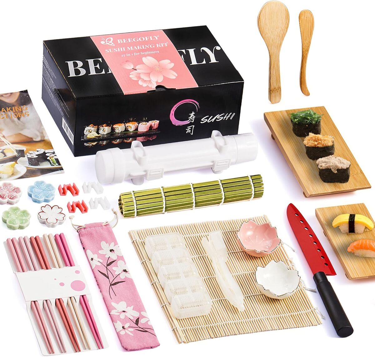 Test du kit de fabrication de sushis Beegofly 27 en 1