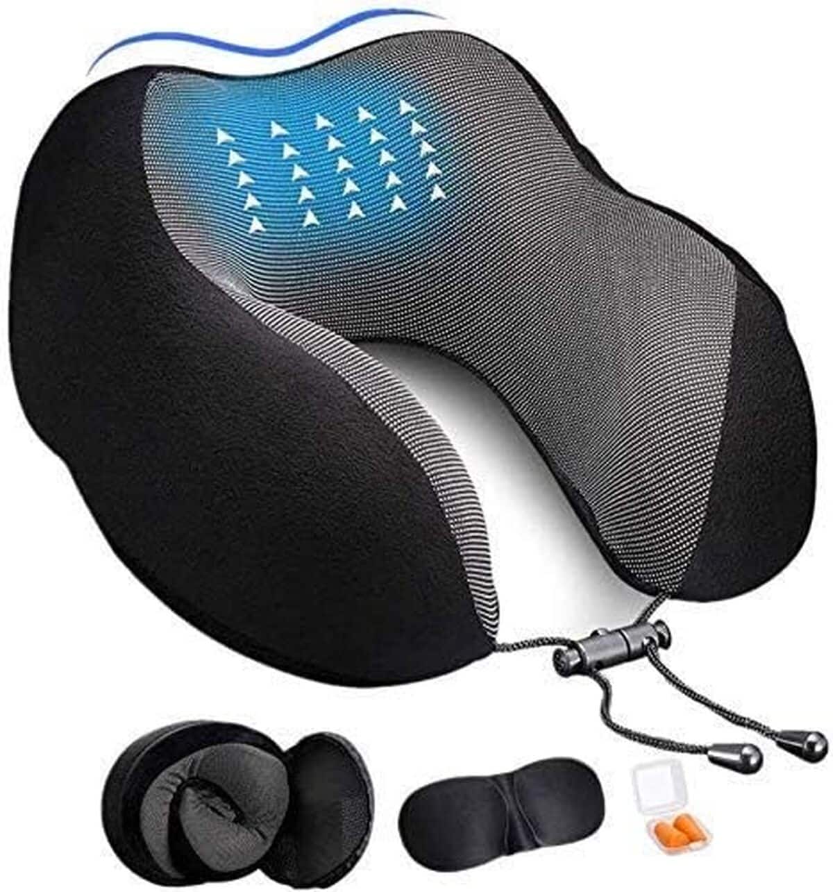 Test : masque de voyage ADOFYS en mousse à mémoire et isolation phonique