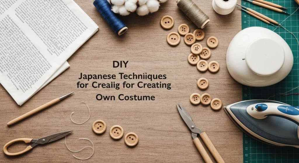 Techniques japonaises pour réaliser votre propre costume
