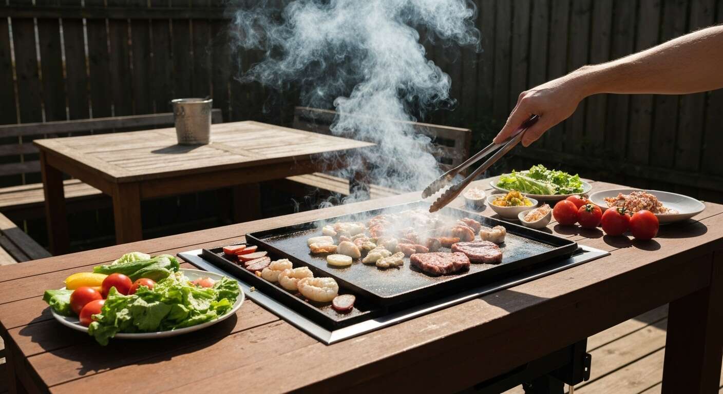 Grill Hibachi : maîtriser la cuisson authentique à la maison