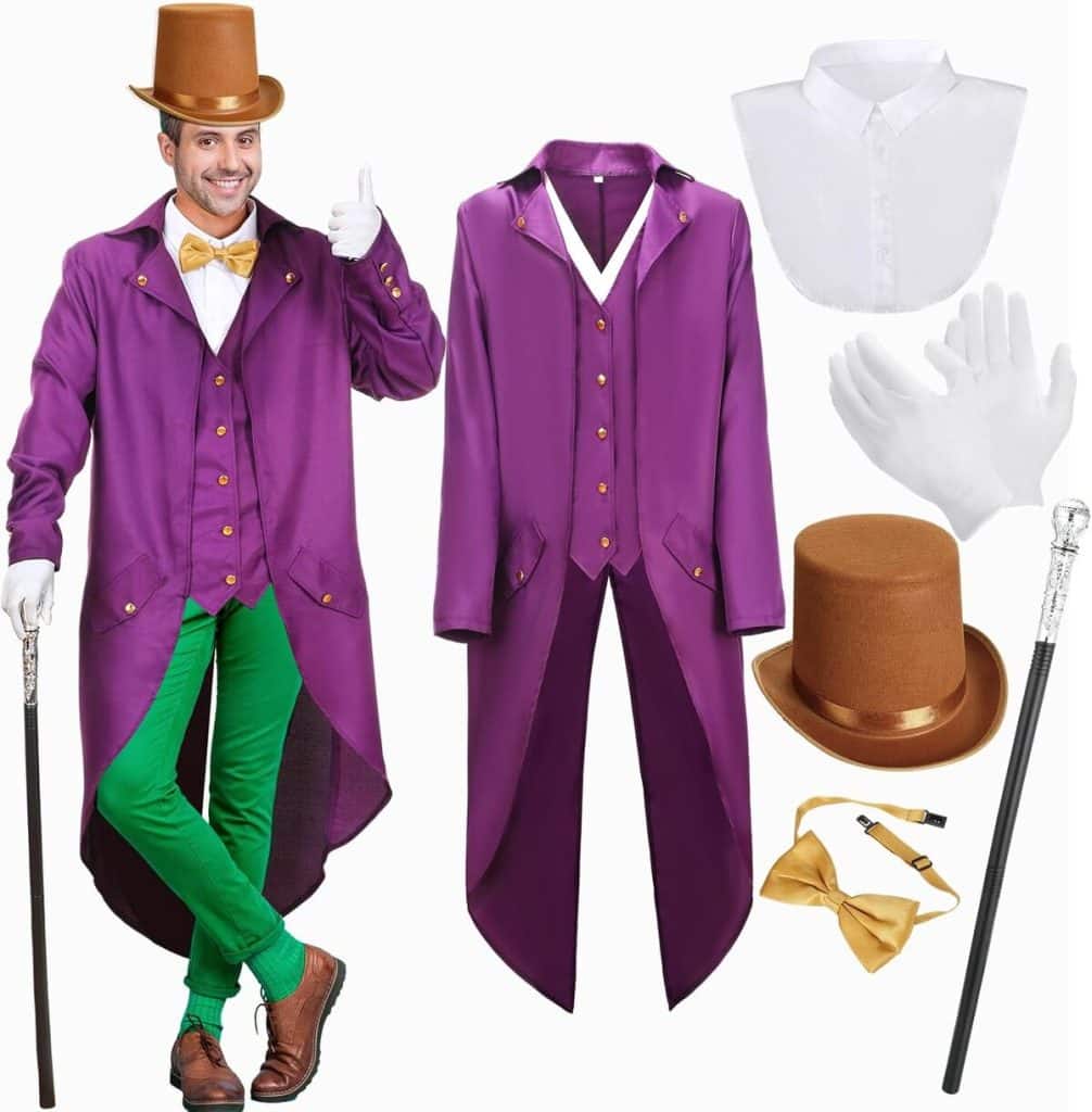 Avis sur le costume d'Halloween Mepase 6 pièces pour homme adulte