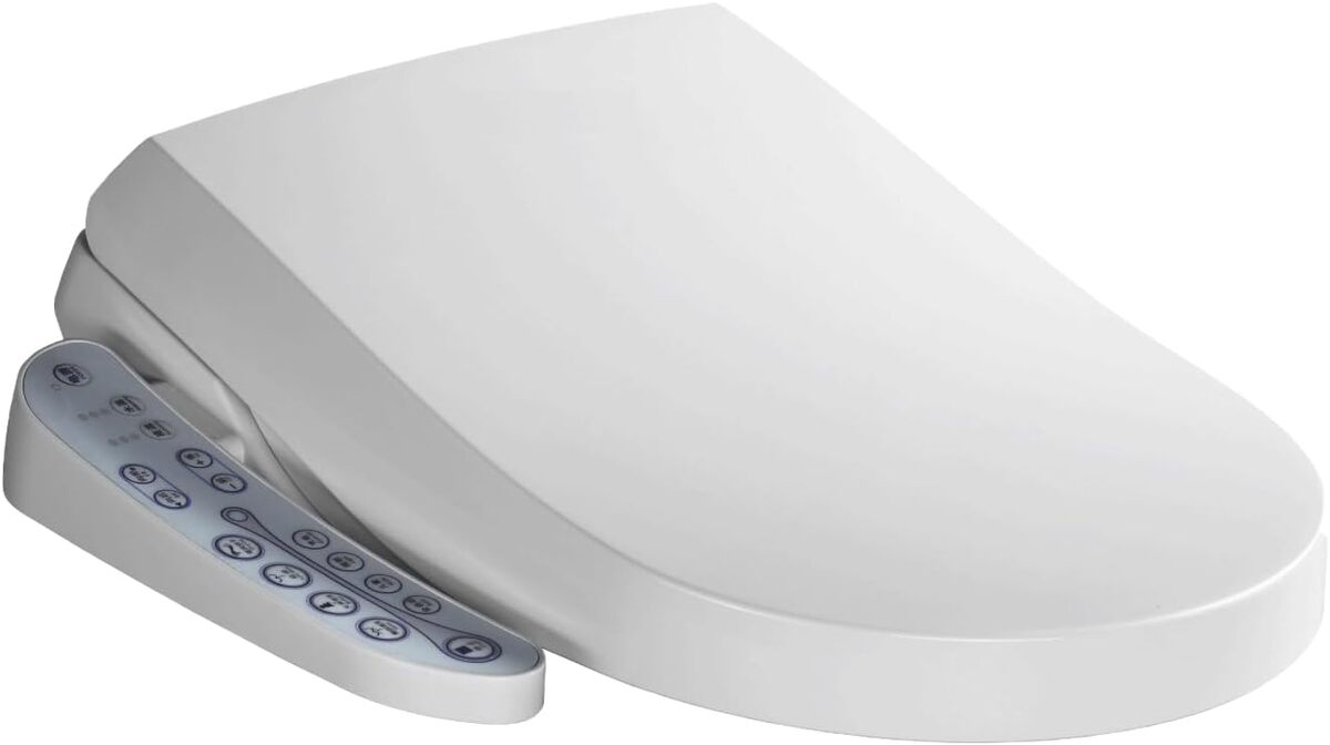 Test de l'abattant TopToilet Luxe bronze connecté