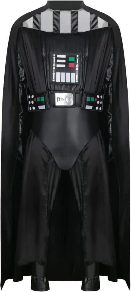 Test du costume guerrier noir Vader de Likungou pour Halloween