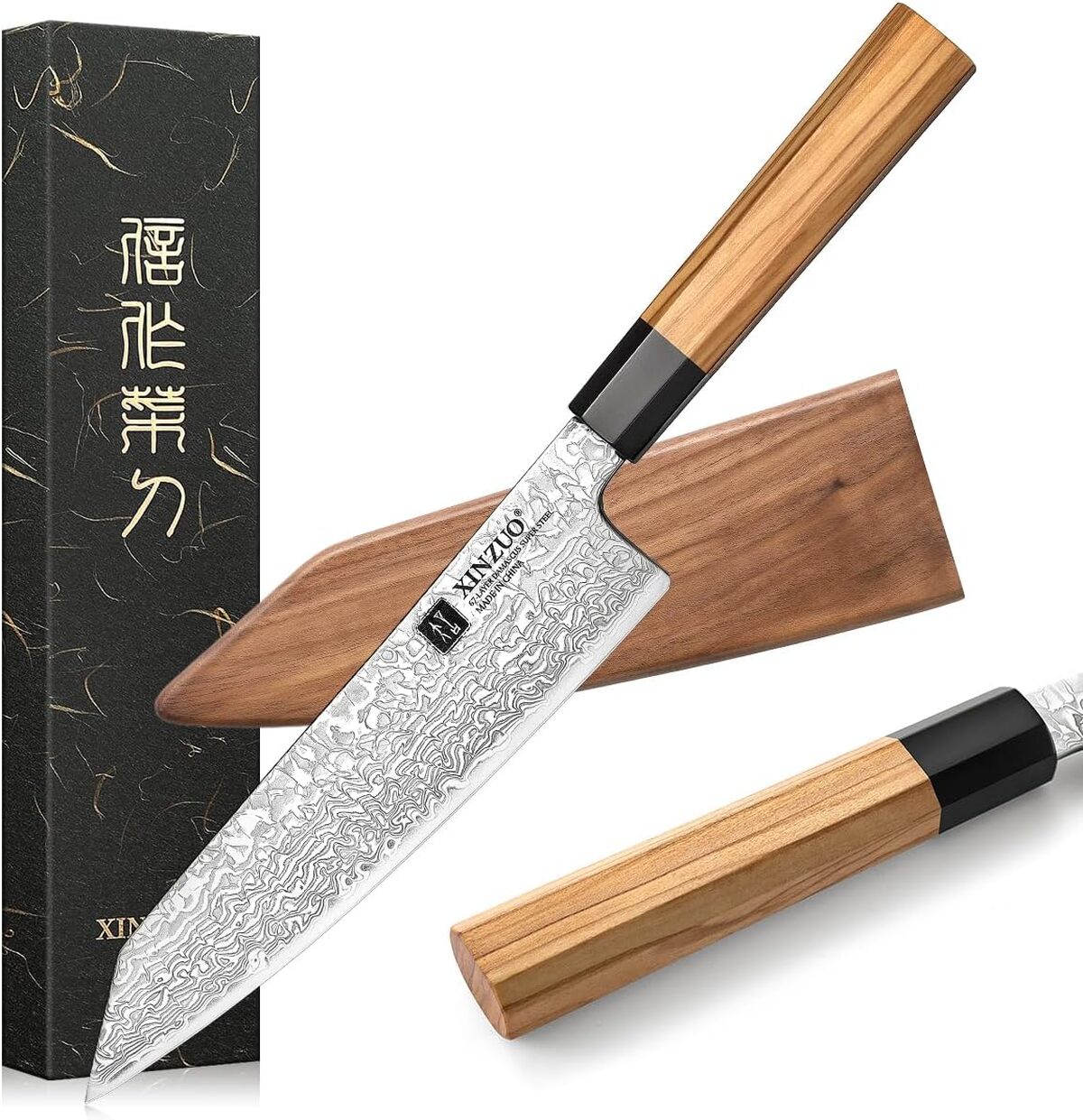 Test du couteau de chef kiritsuke XINZUO : performance et élégance en cuisine