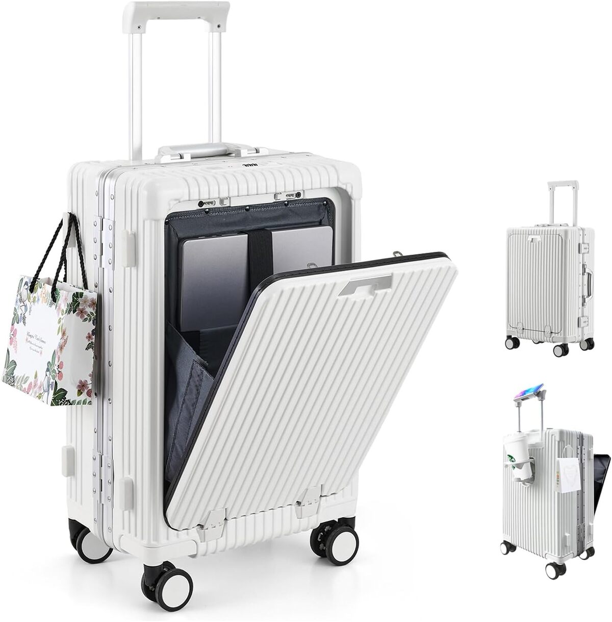 Test : valise cabine LANMOU 20 pouces, pratique et sécurisée