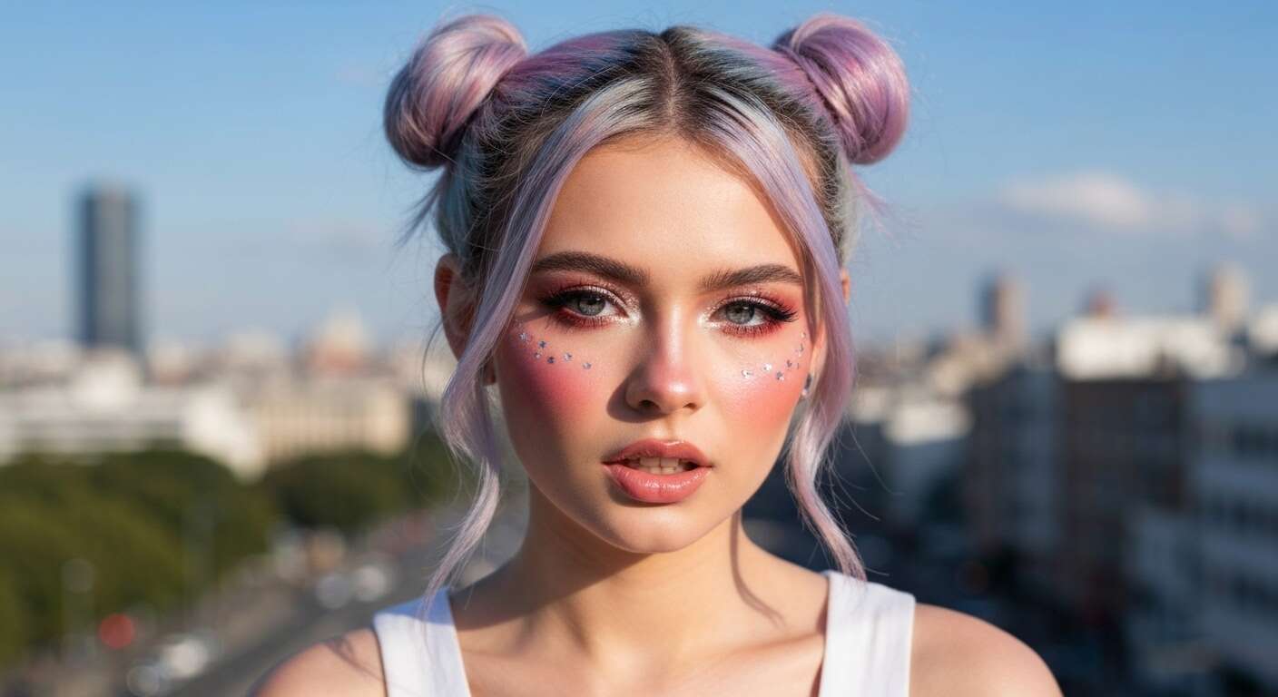 Maquillage et coiffure : la touche finale du look kawaii